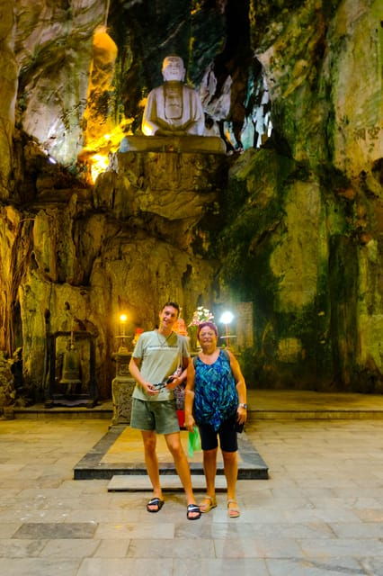 Marble Mountain, Son Tra Peninsula, and Lady Buddha - Linh Ung Pagoda Experience