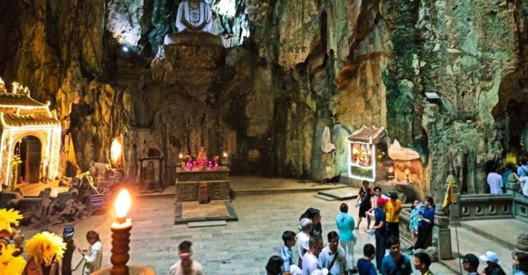 Marble Mountains ,Am Phu Cave, Monkey Mountain - Experience Highlights