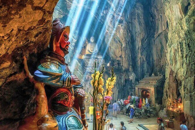 Marble Mountains, Coconut Forest & Hoi An City Full Day Tour - The Magical Lantern River Ride