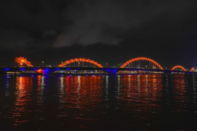 Marble Mountains - Han River Cruise -Dragon Bridge by Night - Dragon Bridge Fire Show
