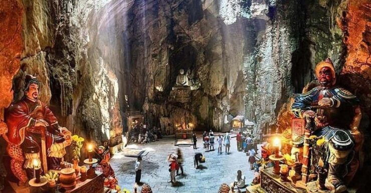 MARBLE MOUNTAINS–MONKEY MOUNTAIN–AM PHU CAVE–DANANG BY NIGHT - Included Services