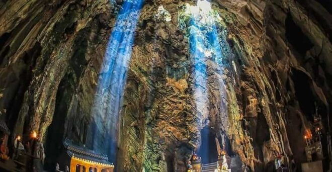 MARBLE MOUNTAINS - MONKEY MOUNTAIN AM PHU CAVE SUNSET TOUR - Inclusions and Exclusions