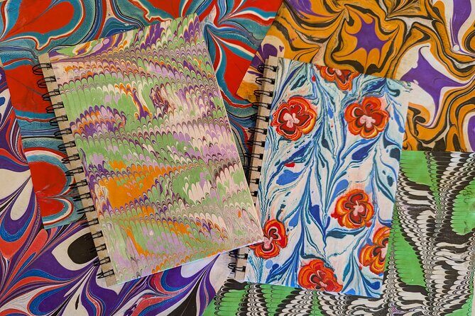 Marbled Silk Scarf, Trucker Hat, Sketchbook or 4 Pieces of Paper - Good To Know