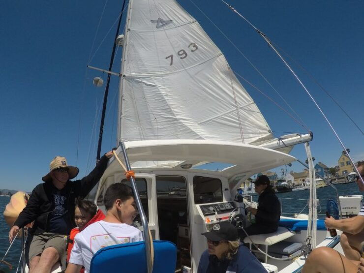 Marina Del Rey : 4 Hour Private Catamaran Sailboat Charter - Experience and Sightseeing