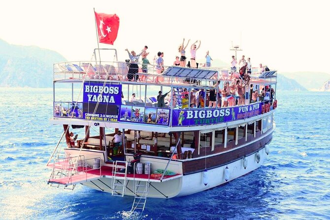 Marmaris All Inclusive Big Boss Boat Trip - Inclusions and Exclusions