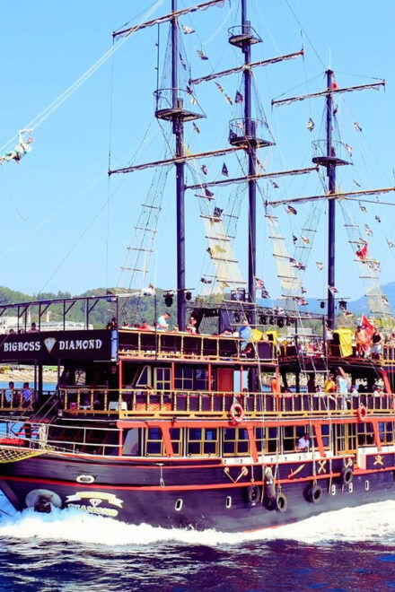 Marmaris: Big Boss Diamond Pirate Boat Trip - Itinerary Highlights