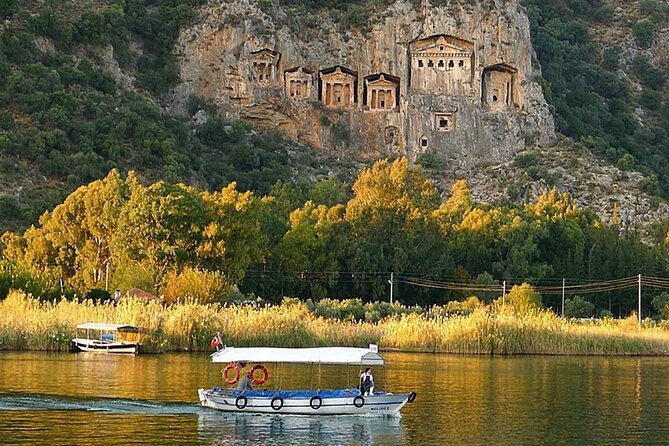 Marmaris Dalyan Tour By Boat With Famous Mud Baths & King Tombs - Swimming in Crystal-Clear Waters
