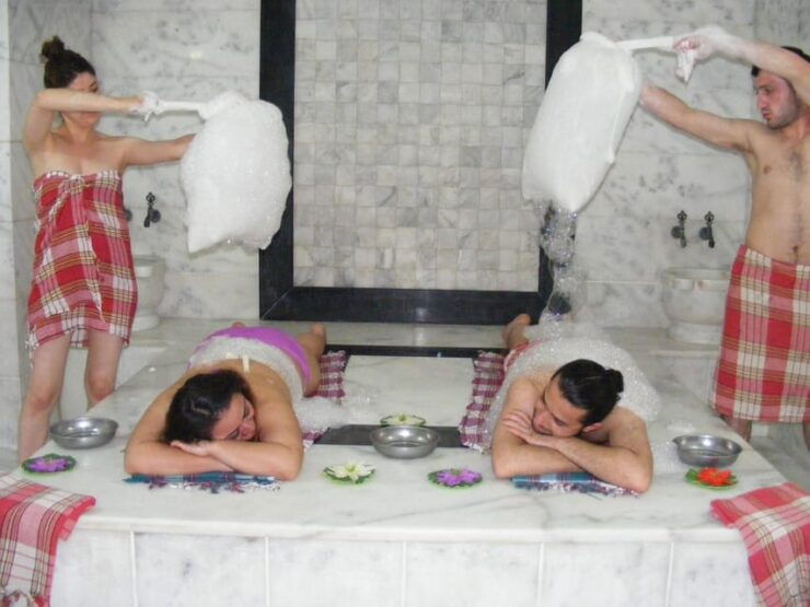 Marmaris Turkish Bath -Spa- Sauna, Scrub Foam & Oil Massage - How to Book