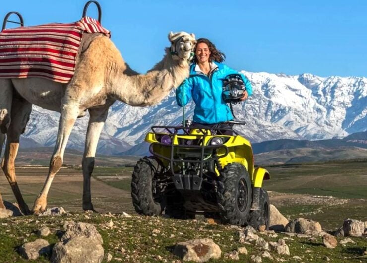 Marrakech: Agafay Desert Camel or Quad Ride & Dinner Show - Experience