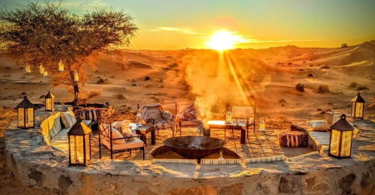 Marrakech: Agafay Desert Dinner Show With Sunset Camel Ride - Experience Highlights