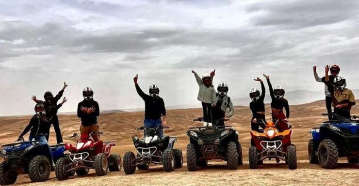 Marrakech: Agafay Desert Off-Road Quad Bike Tour - Experience Highlights
