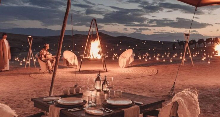 Marrakech: Agafay Desert Quad Bike, Camel Ride, and Dinner - Experience Highlights