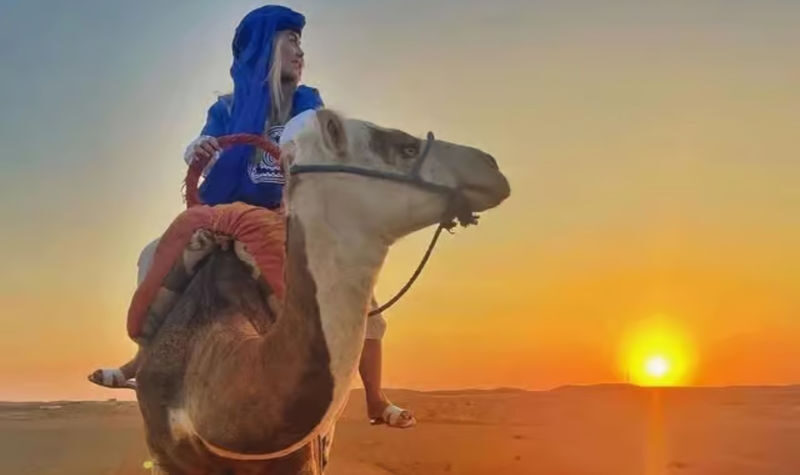 Marrakech Agafay Desert Sunset Camel Ride & Dinner - What the Agafay evening offers