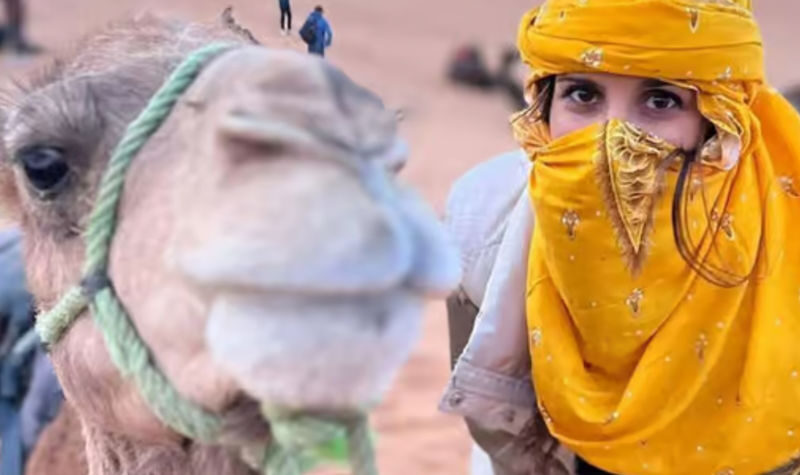 Marrakech Agafay Desert Sunset Camel Ride & Dinner - Meeting your guide before leaving Marrakech