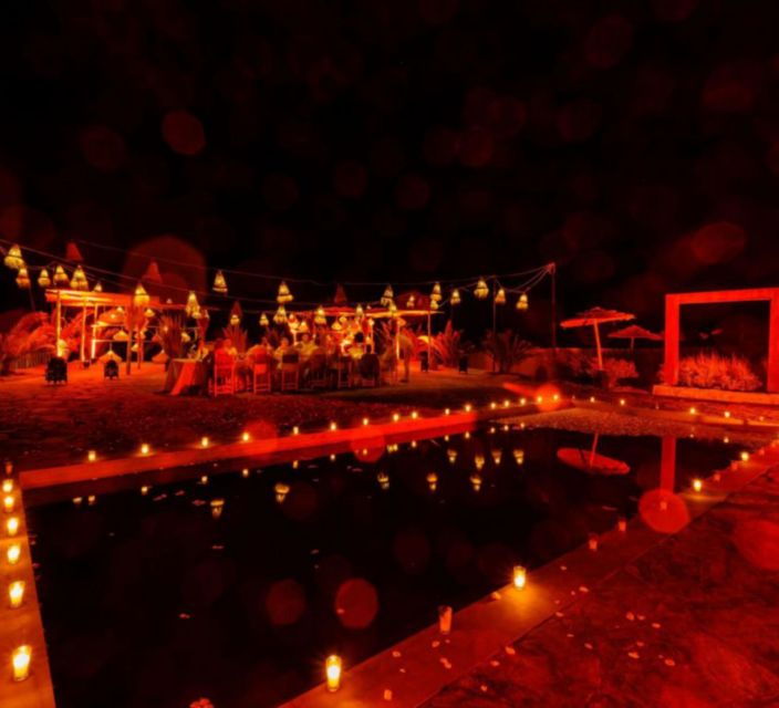 Marrakech: Agafay Desert Sunset Dinner With Music and Show - Sunset in Agafay Desert