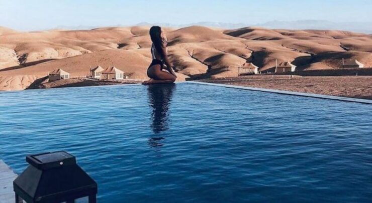 Marrakech: Agafay Desert Sunset Dinner With Music and Show - Local Argan Oil Cooperative Visit