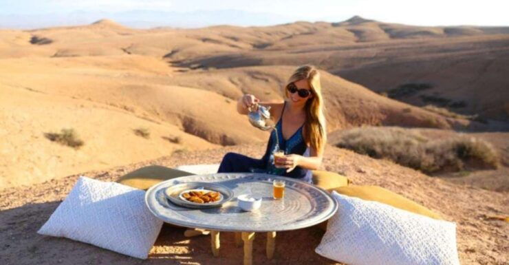 Marrakech: Atlas Mountains, Agafay Desert, Lunch, Camel Ride - Highlights