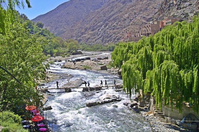 Marrakech Day Tour to Atlas Mountains & Ourika Valley - Waterfalls and Natural Pools: Refreshing Adventures