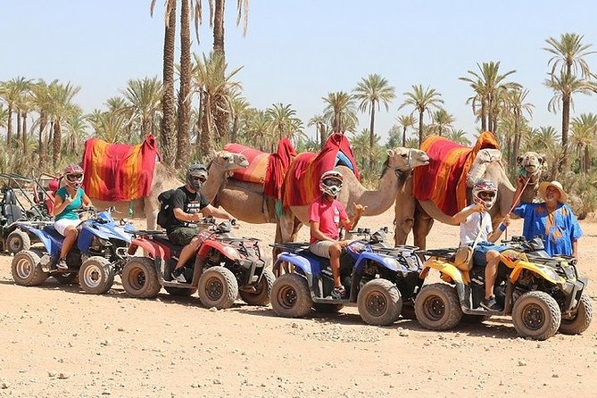 Marrakech Desert and Palm Grove Quad Bike Tour - Inclusions and Exclusions