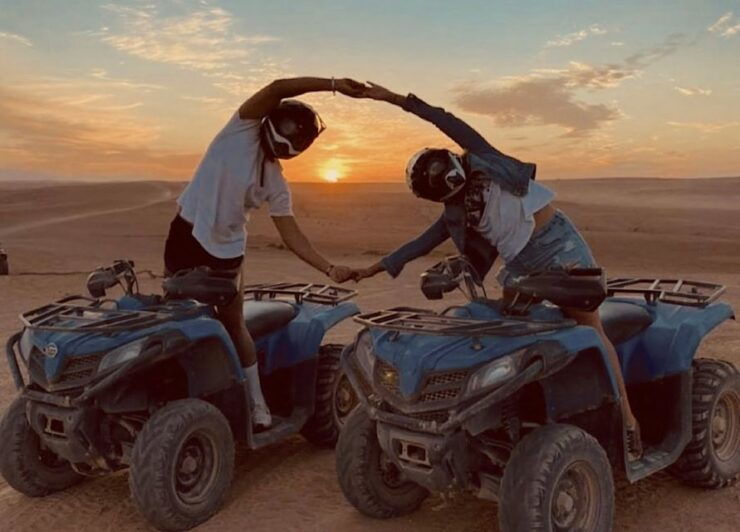 Marrakech: Desert and Palmeraie Quad Bike Tour With Transfer - Experience