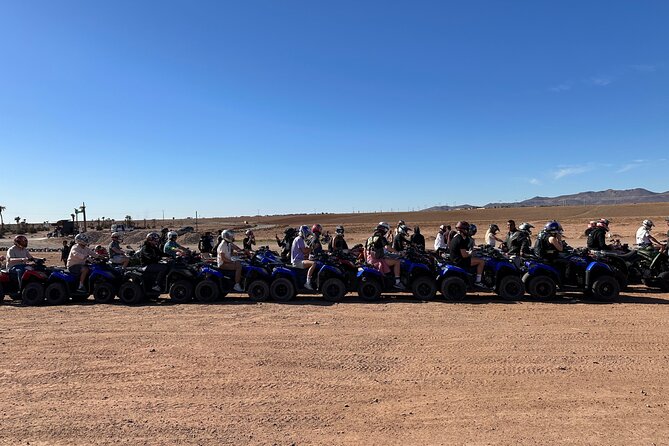 Marrakech: Desert & Palm Grove Package, Quad, Camel Ride & Dinner - Quad and Camel Ride Staff