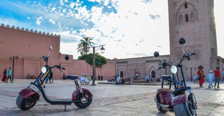Marrakech: EcoScooter City Tour - Booking Details and Flexibility