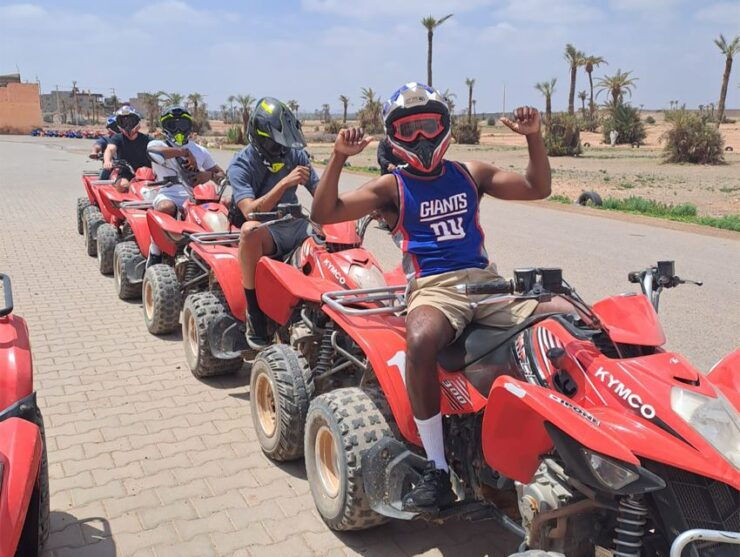 Marrakech: Guided Quad Bike and Camel Ride Tour With Tea - Tour Duration and Starting Times