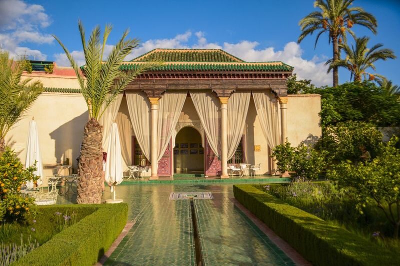 Marrakech Koutoubia & Jemaa El Fena Half-Day Private Tour - A pause among the gardens at Jardin Secret