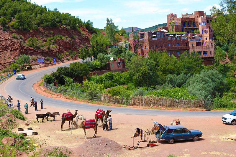 Marrakech Ourika Valley Full-Day Private Adventure - A long riverside lunch, at your own expense