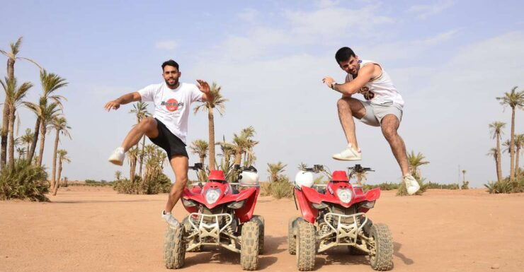 Marrakech: Palmeraie Guided Quad Tour With Tea Break - Experience Highlights