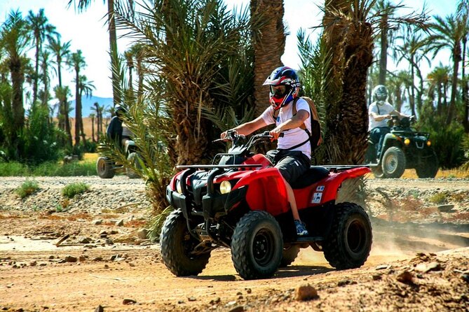 Marrakech Palmeraie Quad Bike Desert Adventure - Inclusions and Pickup Details