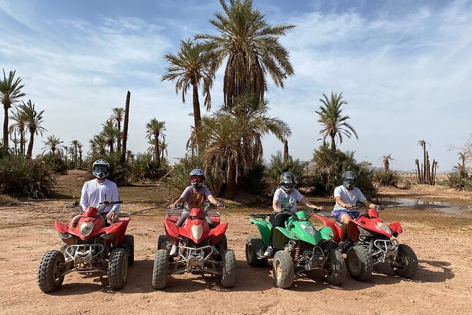 Marrakech Palmeraie Quad Bike Desert Adventure - Frequently Asked Questions