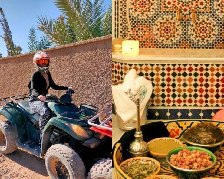 Marrakech: Palmeraie Quad Bike & Traditional Moroccan Spa - Activity Details