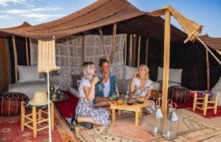 Marrakech: Premium Agafay Desert Dinner In Bedouin Camp - Duration and Itinerary Overview
