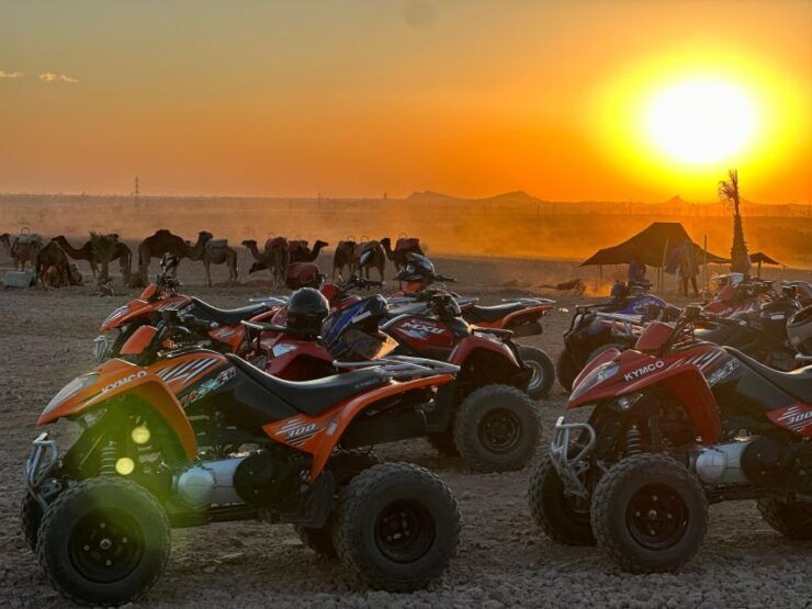 Marrakech: Quad Tour at Sunset With Moroccan Tea - Activity Highlights