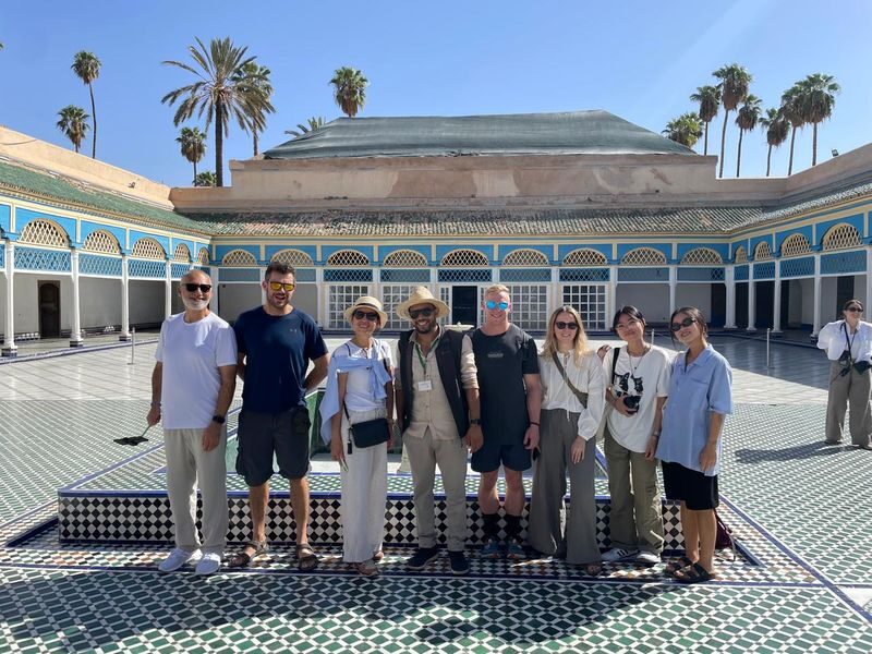 Marrakech Saadian Tombs & Bahia Palace Private Tour - Bahia Palace: plan time for the details
