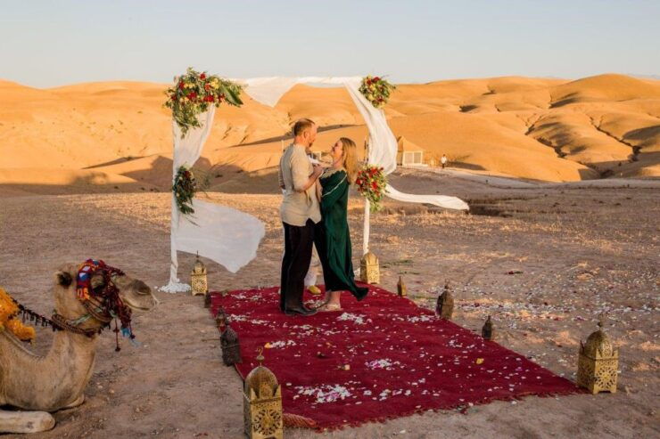Marrakech & Show Dinner in Agafay Desert & Sunset Camel Ride - Experience Highlights
