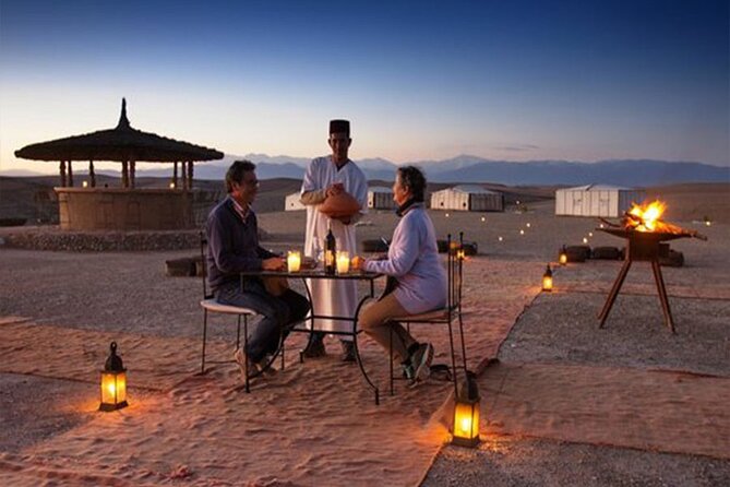 Marrakesh: Agafay Desert Sunset Dinner With a Show and Transfers - Cancellation Policy
