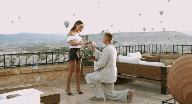 Marriage Proposal Surprise & Engagement in Cappadocia - Customization and Personalization