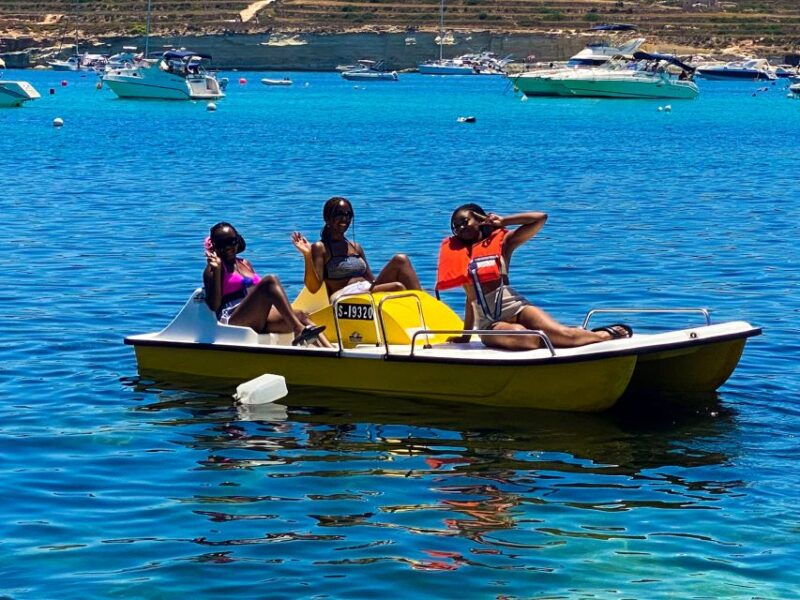 Marsaskala: Paddle Boat Rental in St. Thomas Bay - A Close Look at the Paddle Boat Experience in St. Thomas Bay