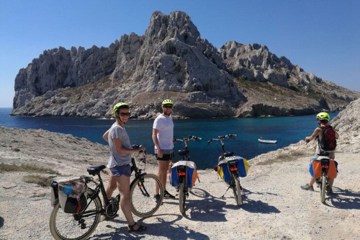 Marseille: Calanques Shore Excursion Electric Bike Day Tour - Multilingual Live Tour Guide