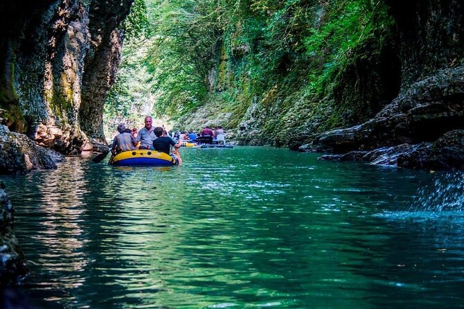 Martvili Canyon, Prometheus Caves & Bagrati Church Private Tour - Cave Exploration