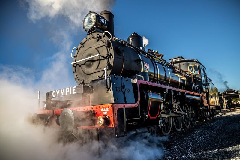Mary Valley Rattler Train Experience from Gympie - Steam, history and a little railway theatre