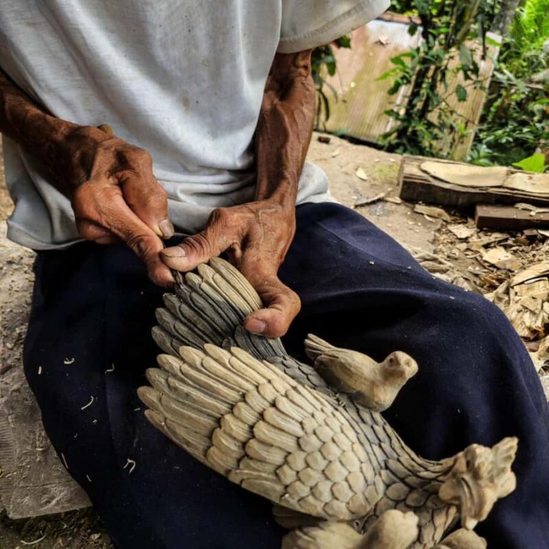 Mas Village Wood Carvings class with Local artist - The Value of This Experience