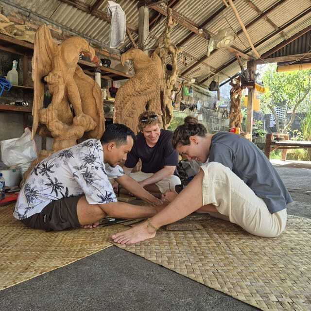 Mas Village Wood Carvings class with Local artist - Who Will Love This Tour?