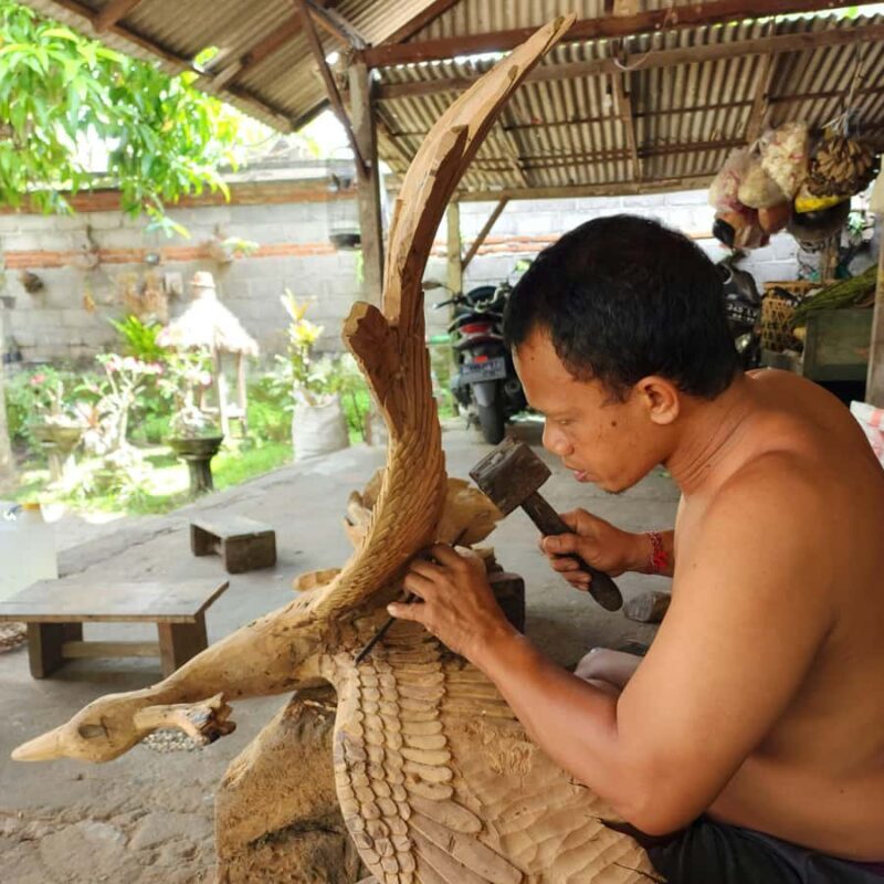 Mas Village Wood Carvings class with Local artist - Final Thoughts