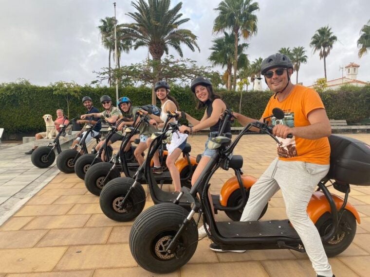 Maspalomas: 2-Seater E-Scooter Dunes Tour /Optional Camel - Discovering the Archaeological Site
