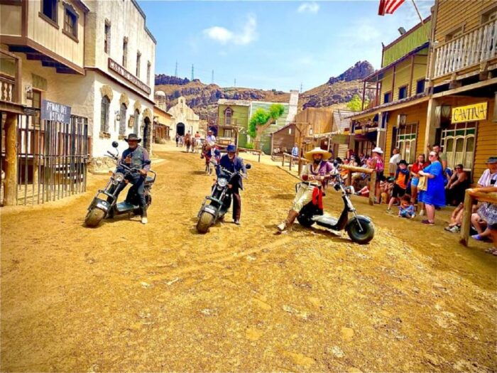 Maspalomas: E-Scooter or E-Bike Tour+Western Town Sioux City - Common Questions