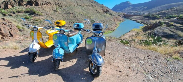 MASPALOMAS: TOUR ON ELECTRIC VINTAGE SCOOTERS AYAGAURES - Tour Highlights