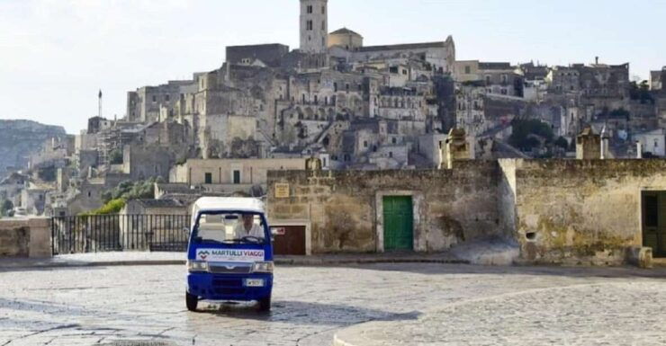 Matera: City Center and Murgia Park Porter Tuk-Tuk Tour - Tour Booking Details